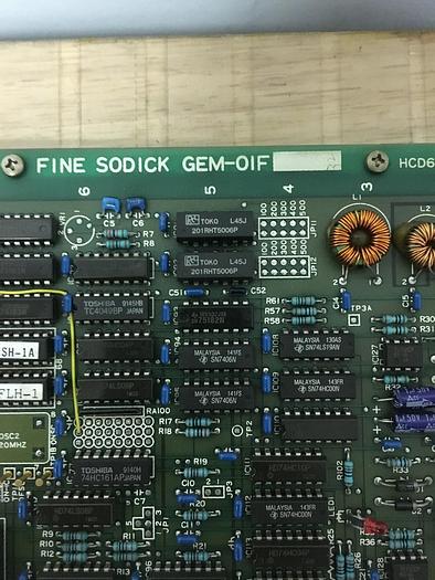 Used Sodick, GEM-01 PC Board C50006/044095, Ver 12
