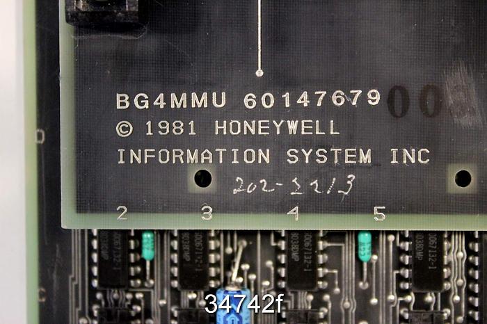 Used Honeywell 60147679-002 Control Module Scanner PCB Circuit Board #34742