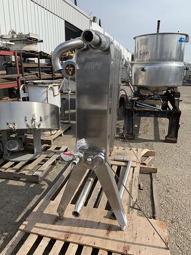 Used APV Stainless Steel Plate Cooler TYPE HX