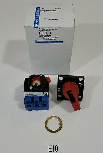 *NEW* Kraus & Naimer KG32A.K300 Switch Interrupter 3-Pole 30AMP 600V + Warranty!