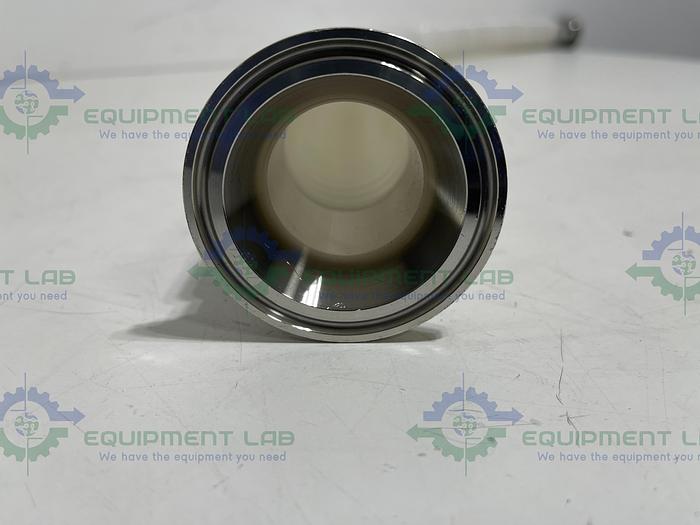 Used Sani Tech  45" Silicone Hose w/ 2" Sanitary Fitting