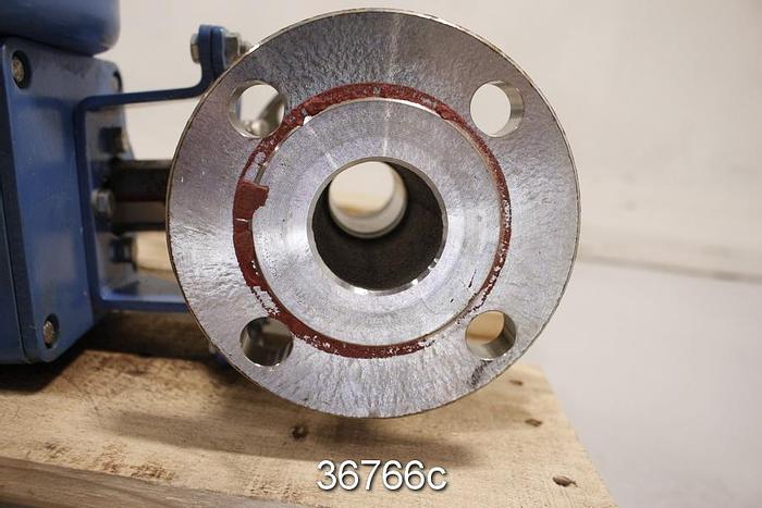 Used Neles Jamesbury 1 1/2 5150313600TT 1.5" Ball Control Valve #36766