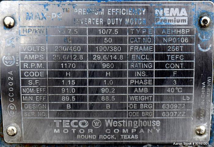 Used Krofta Supracell Dissolved Air Flotation Clarifier, Model SPC-10 SRJ #44533
