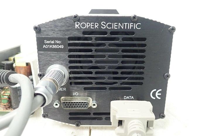 Used Roper Scientific CoolSnap CCD Camera with Lens, Cable, Power Supply