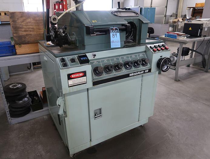 Used HR GIDDING & LEWIS/DAVIS "WINSLOMATIC HR" AUTO DRILL POINT GRINDER