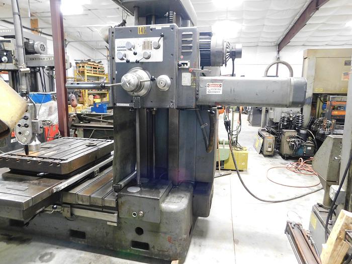 Used Woton 3" Horizontal Boring Mill B75