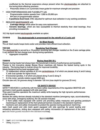 Used 2005 Biesse Rover B 4.40 FT CNC Router