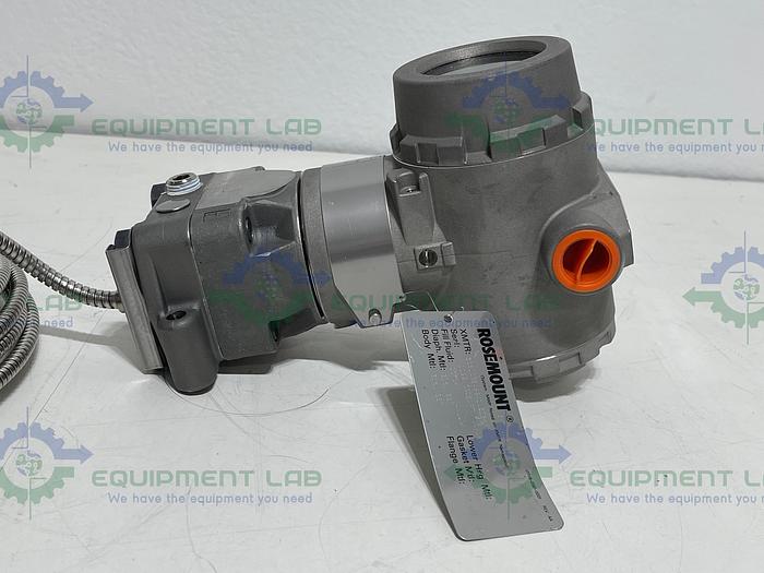 Rosemount 3051 Pressure Transmitter w/ Stainless Steel, Cord Flush Flanged Seal