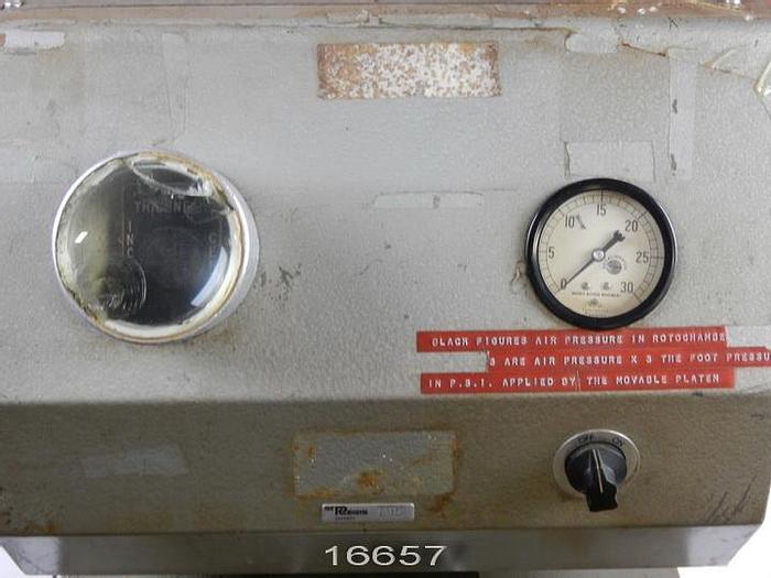 Used Bf Perkins Pressure Bulker, With Thickness And Pressure Measurments #16657