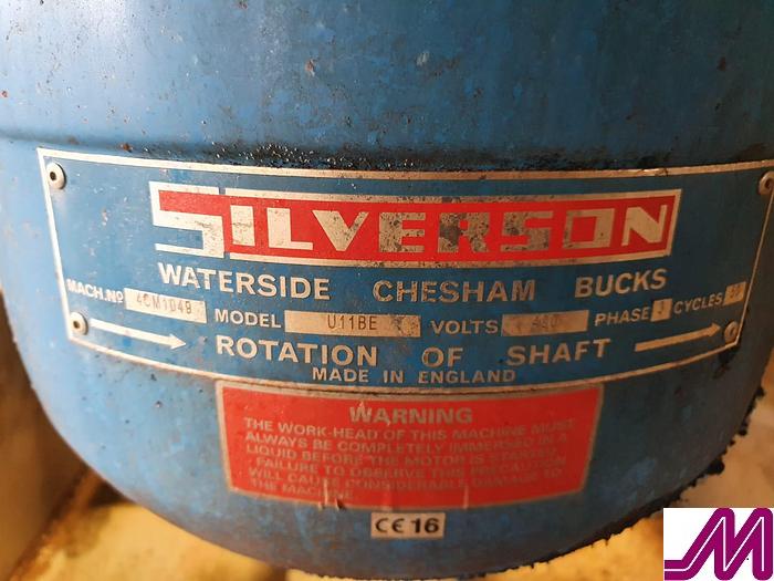 Used 1,000 Litre Stainless Steel Liquiverter with Silverson High Shear Mixer