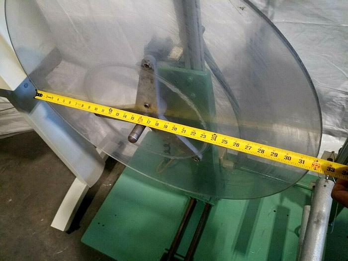 Used Motorized Stock Reel with paper Inter-leaf Material Feed Press Side Stamping