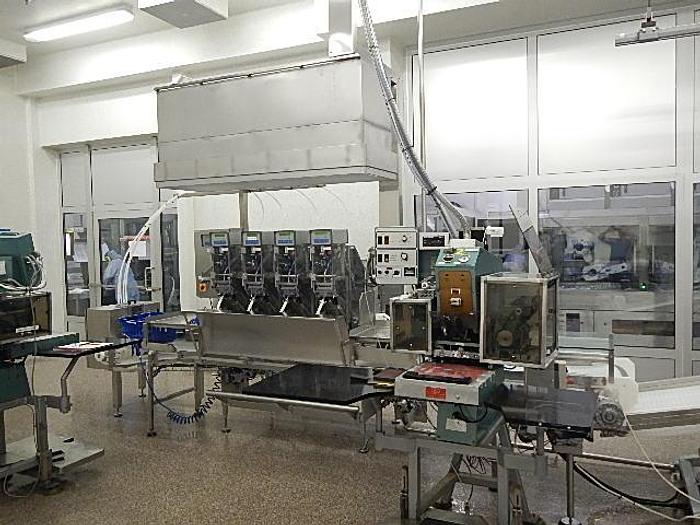 Used Plumat IV Bag Filling Line