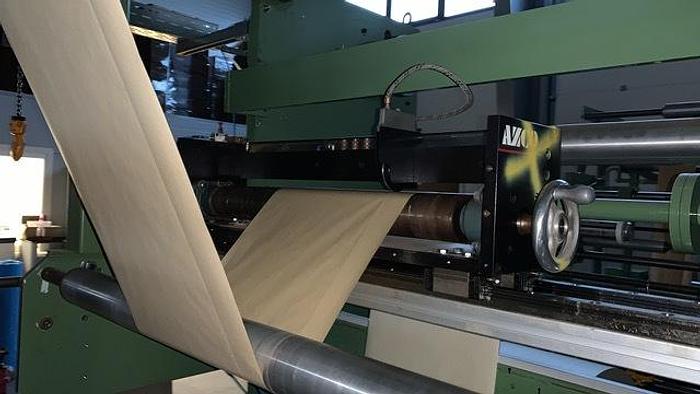 Used HOLWEG RS 21 BAG MACHINE WITH 6 COLOR FLEXO PRINT UNIT