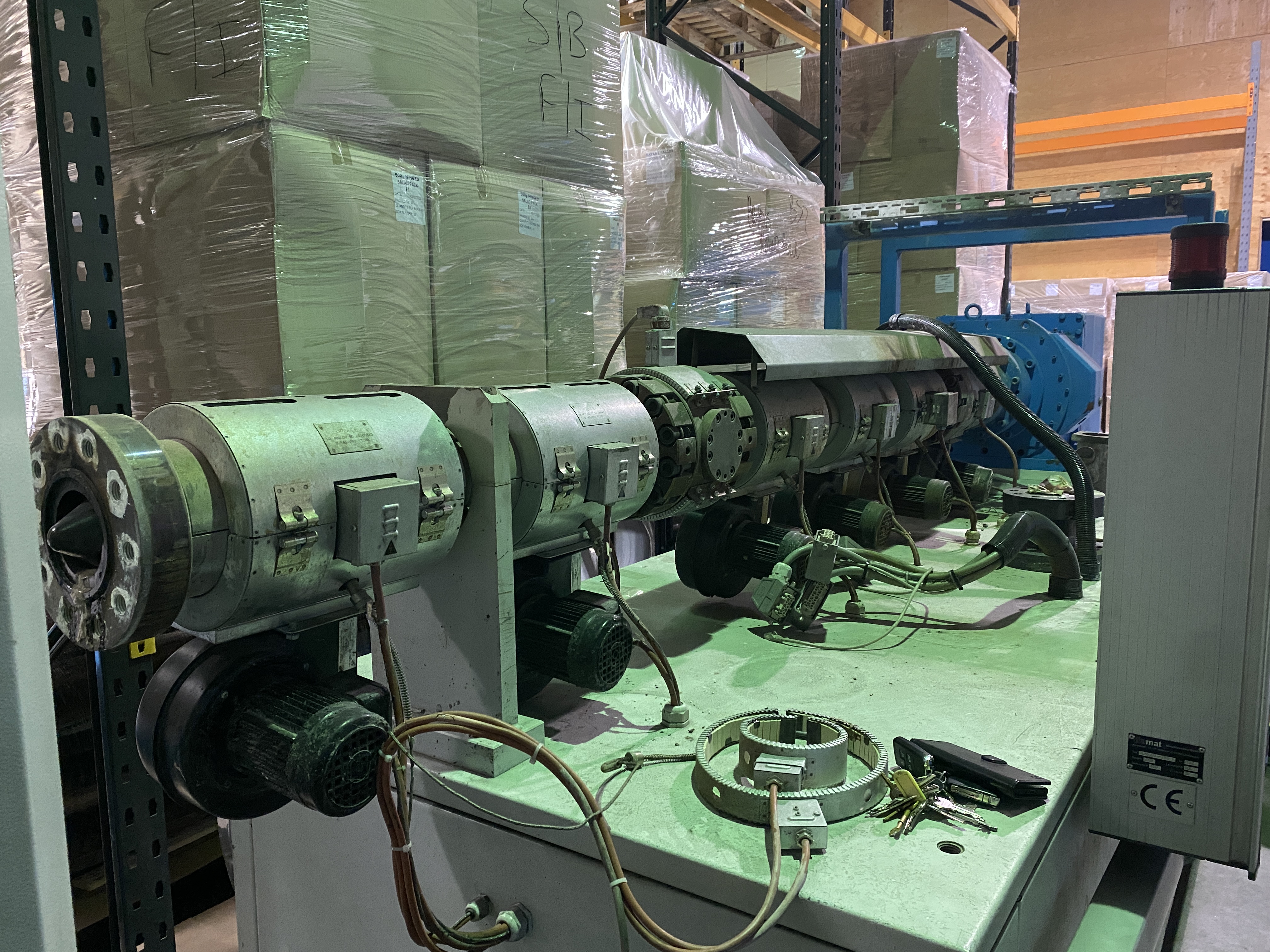 Used 2008 Diamat DE 85/60-950 PET Extruder