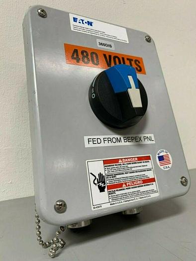 Used Stahlin J806W Enclosure w/ On & Off Switch