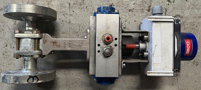 Used 2010 Spirax-Sarco BVA 310 Pneumatic Actuator Ball valve