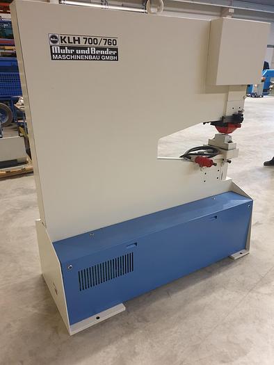 Gebraucht Lochstanze Mubea KLH 700 / 760
