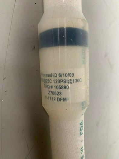 Used AdvantaPure APSM-P-0750 1" x 48" Flexible Silicone Hose 150 PSI