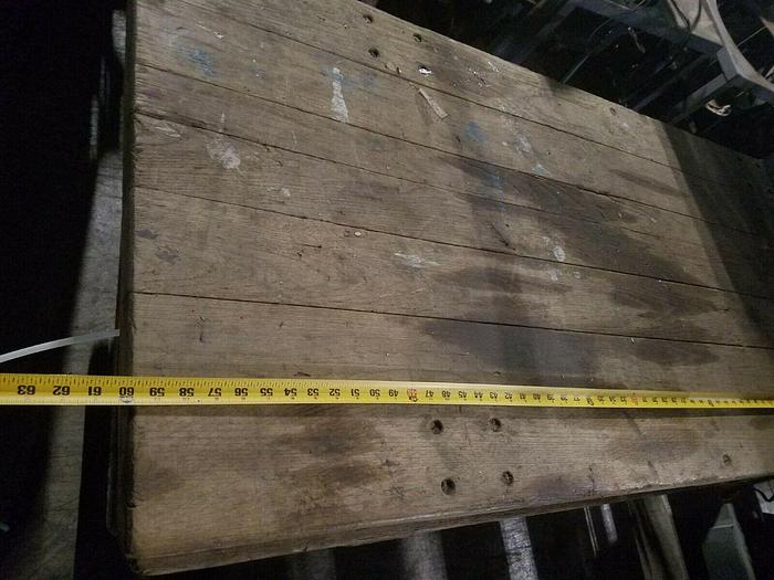 Used 30 x 60 Inch Heavy Duty Platform Truck Cart 1000+ Lbs Capacity Made in USA