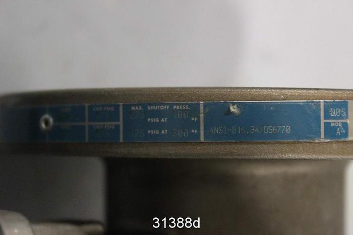 Used Neles Jamesbury 3600 XTZ2 2" Ball Control Valve #31388