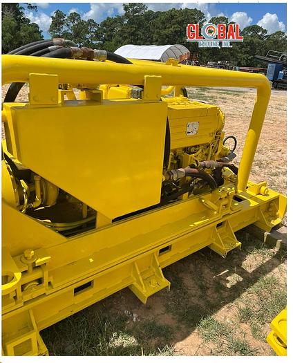 Used 2008 Bor-It 36 Skid Mounted Boring Machine + 20'ft Tracks