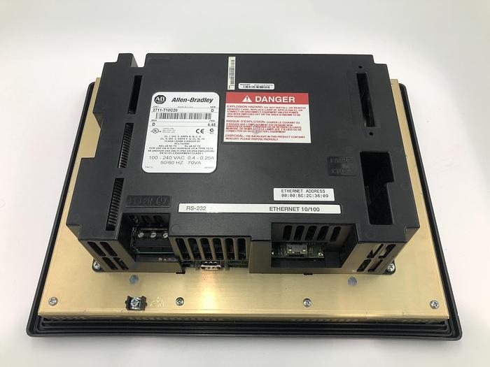 Used ALLEN BRADLEY PANELVIEW 1000 SERIES D