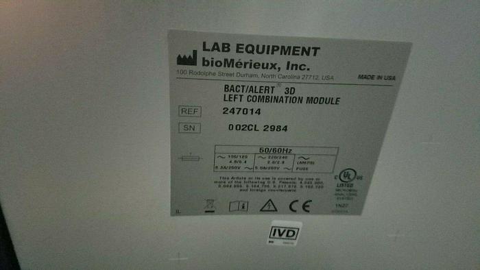 Used Bact Alert 3D 98-WS-007 Automated Microbial Detection System PRISTINE!