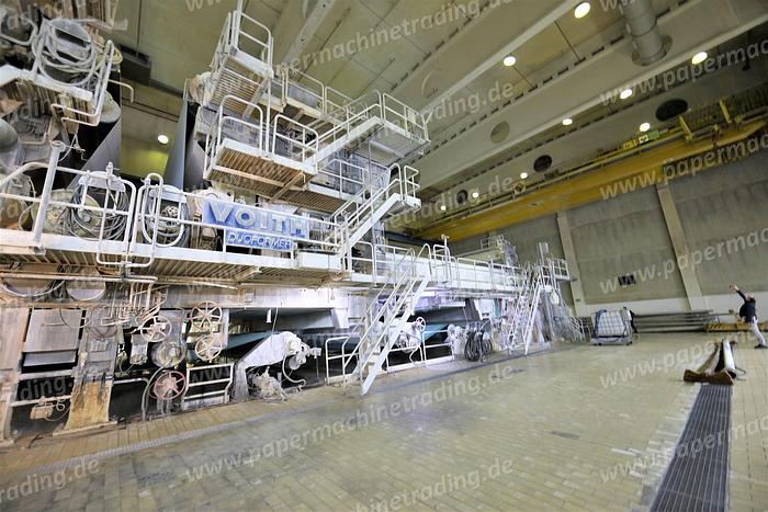 Gebraucht (PM4-88) - Paper Machine Fourdrinier Make Voith 6570 mm