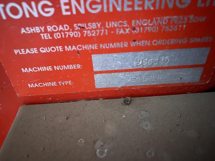 Used Tong engineering mini bagger