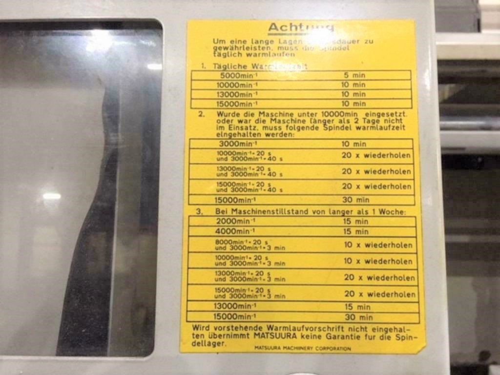 Gebruikt MATSUURA MC 510 VG - 1999