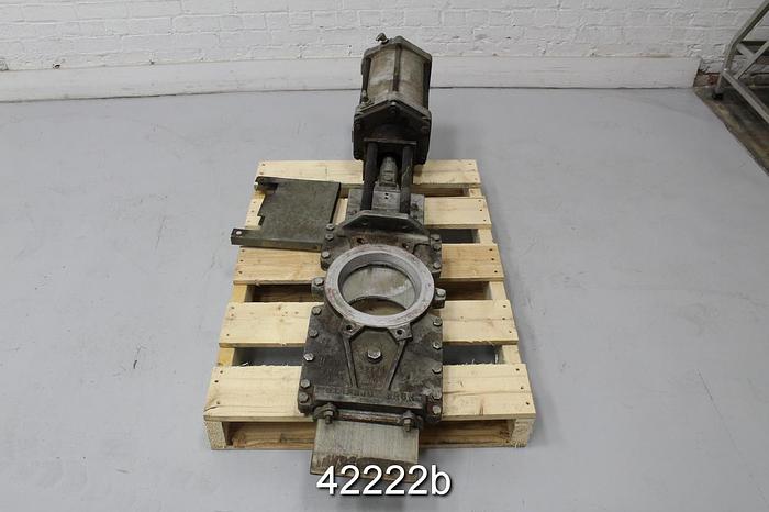 Used Stafjo 8" Air Operated Through Gate Valve #42222