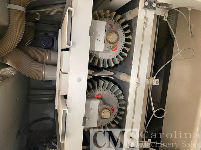 Used 2004 Unisanding Cross Sander with Doucet Return Conveyor