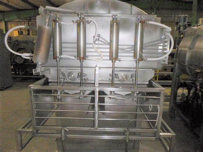 Used OHI Dual Shaft Paddle Blender w/Top CO2; Md#VB.5E