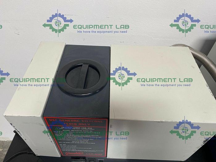 for parts or not working GeneVac DD4 X Evaporator w/ GeneVac CVP 100 Vacuum Pump