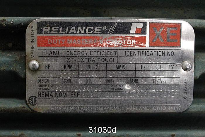 Used Reliance 5YAH13996A1 Ac-Motor #31030