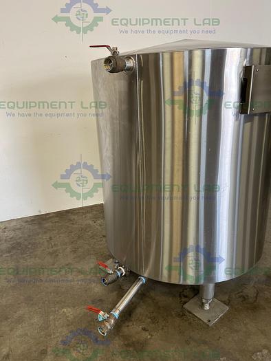 Used AAA Metal Fabrication  290 Gallon Jacketed Glycol Reservoir  Vessel