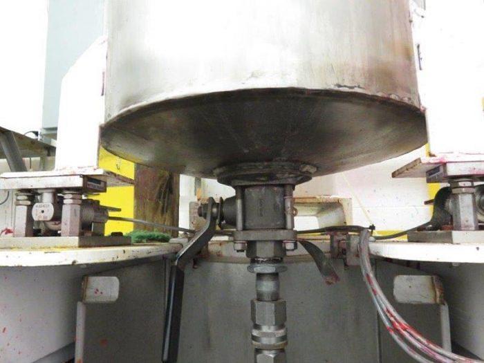 Used 20 GALLON MYERS DUAL SHAFT MIXER - SCRAPE & HIGH SPEED - S/S