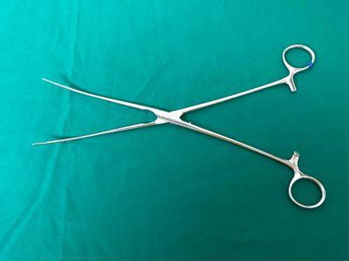 Used Clamp Atraumatic Norell Vascular Curved 270mm STILLE 107-12491