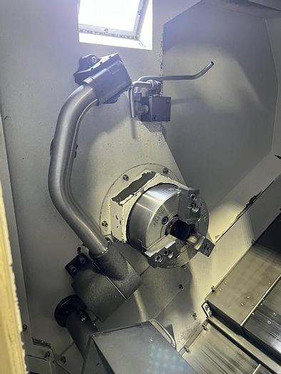 Used 2017 HWACHEON CUTEX 180AL YSMC CNC Turning Center with Live Tooling Y-Axis Sub Spindle & Bar Feeder