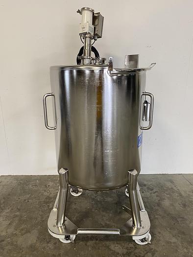 Used Precision  500 Liter Stainless Steel Mixing Tank w/ PharMix Agitator & Controller