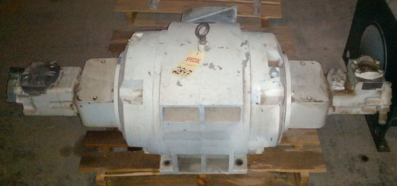 Used 60 HP Vickers Double End Hydraulic Pump; 85 gpm; 2,500 psi