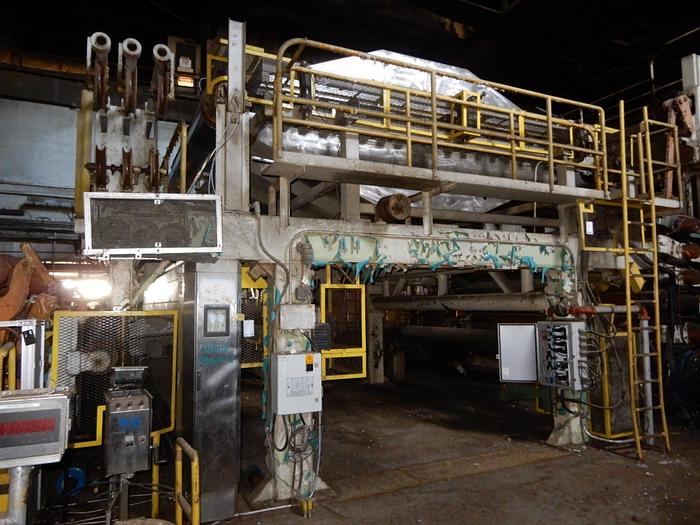 Used 153" ( 3.89M) MARSDEN HEATING/COOLING SYSTEM 4 GAS FIRED IR DRYERS