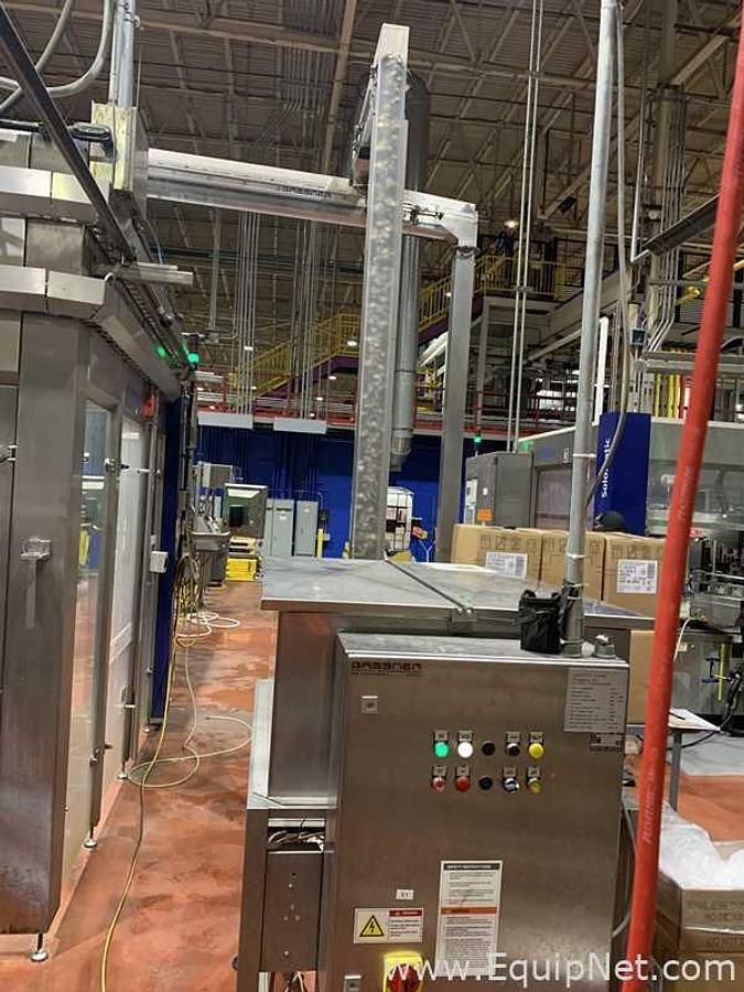 Used Krones Modulfill Bottle Rinser, Filler And Capper