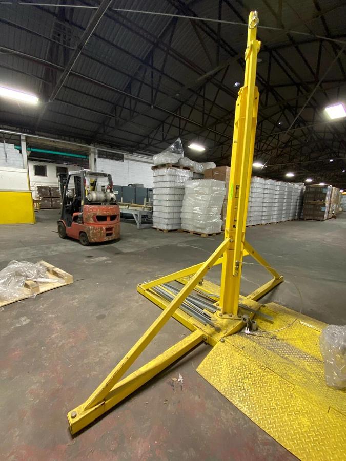 Used Miller Sky Orb Overhead Rotational Boom Anchor