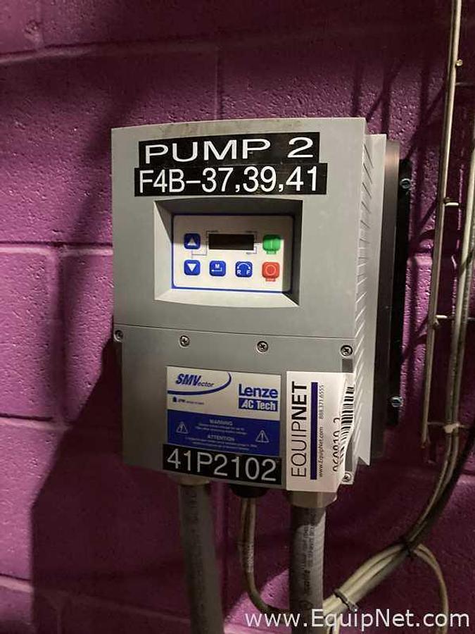 Used Grundfos CRN45-1A-F-G-E-H00E 10 HP Sanitary Stainless Centrifugal Pump