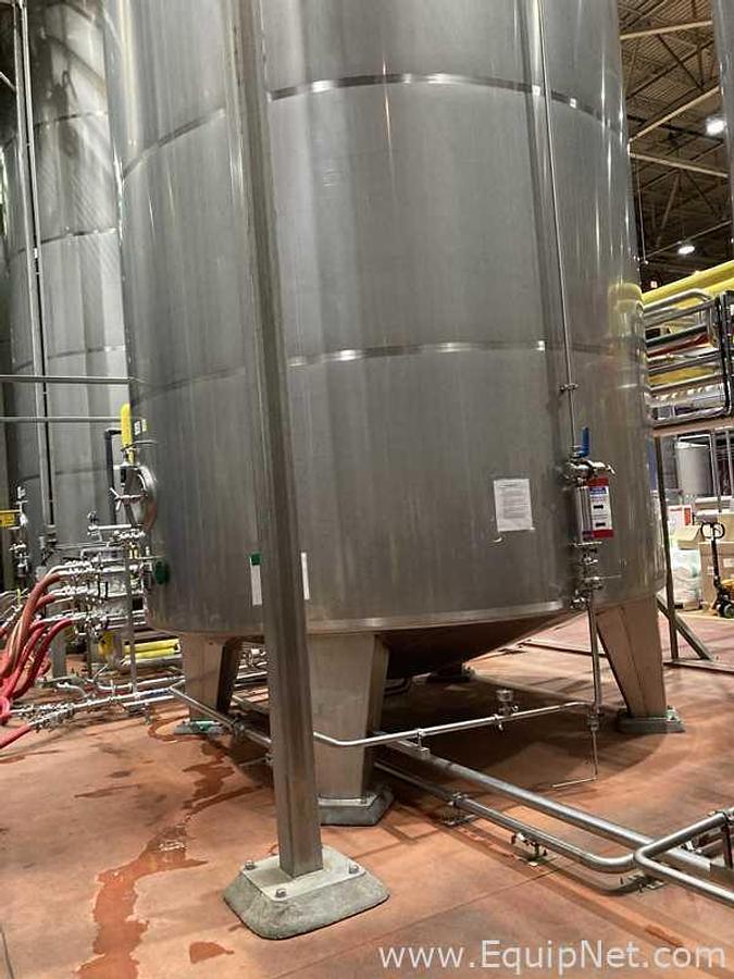 Used 981 HL - 835 BBL Rolec Bright Beer BBT And Storage Stainless Steel Jacketed Tank