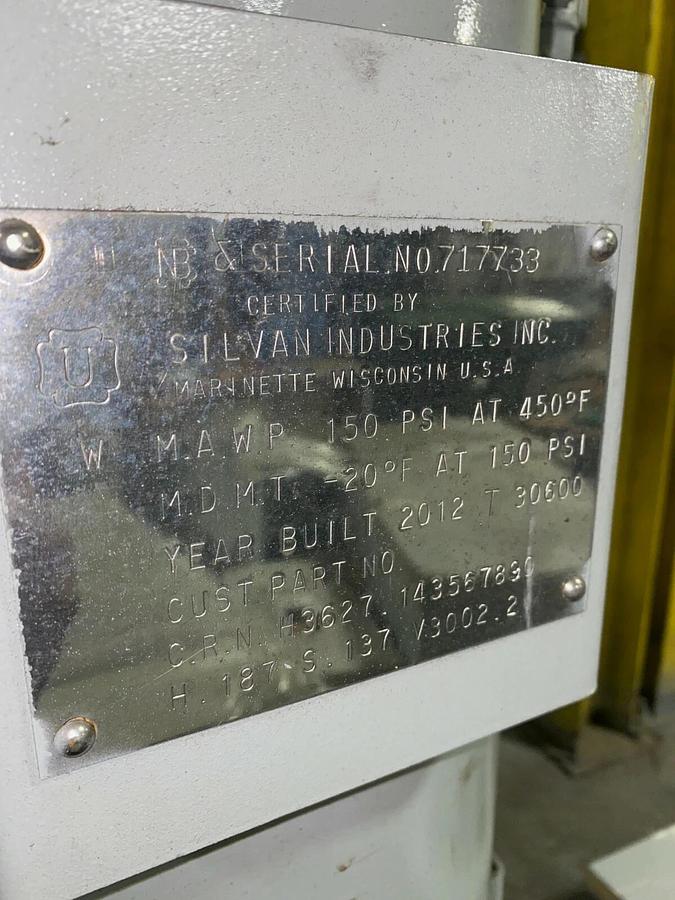 Used SILVAN INDUSTRIES INC. PNEUMATECH INC.- Air Dryer