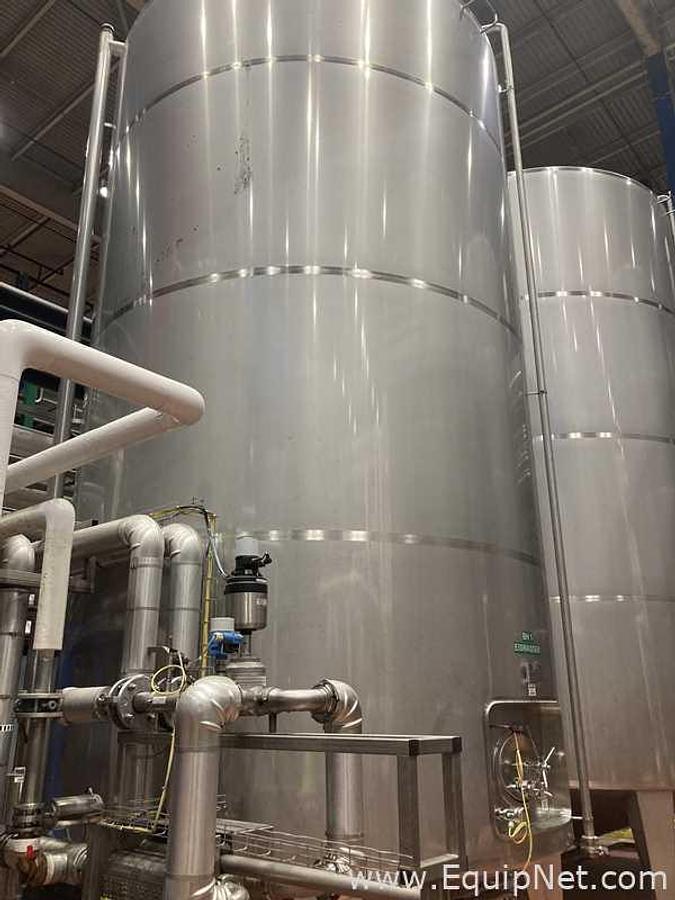 Used 40.500 Lt - 345 BBL Rolec Stainless Steel Ice Water Tank