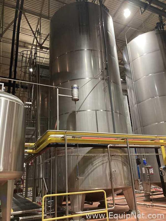 Used 981 HL - 835 BBL Rolec Bright Beer BBT And Storage Stainless Steel Jacketed Tank