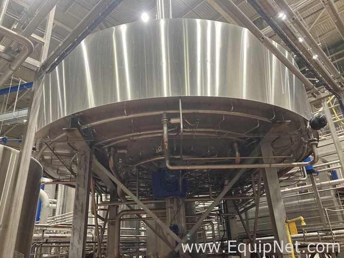 Used 29.000 Lt - 250 BBL Stainless Steel Lautertun Tank